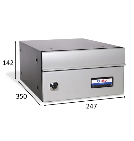 BUZON EXPO HORIZONTAL 247x350 ALUMINIO